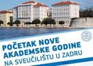 Pozivamo vas na organizirani obilazak Sveučilišta u Zadru i druga događanja u povodu početka nove akademske godine  na Sveučilištu u Zadru 